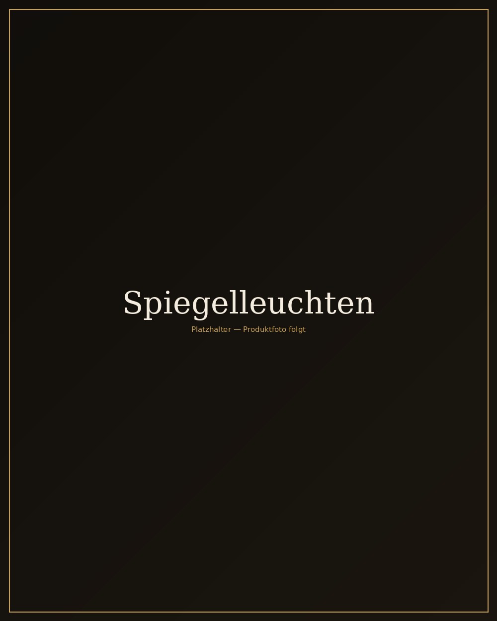 Messing Spiegelleuchte Badezimmer